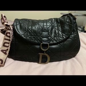 Dior sheepskin shoulder bag